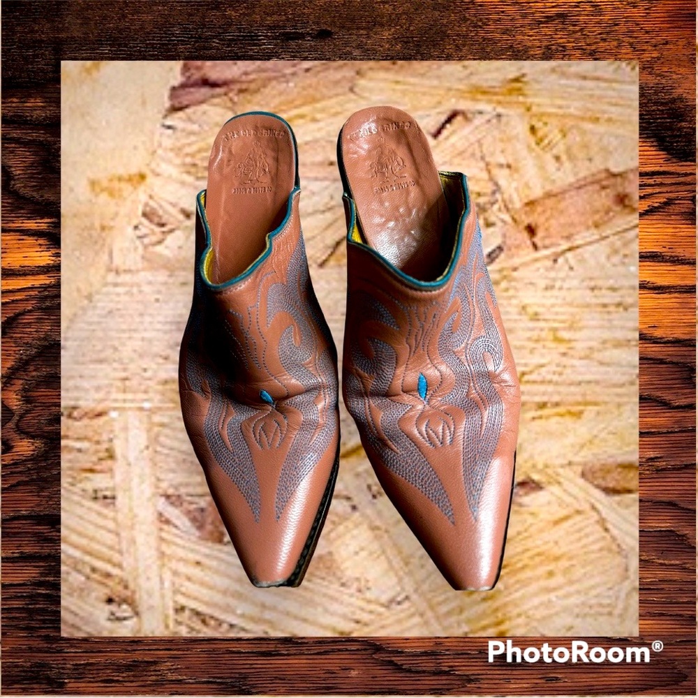 Old Gringo Brown and Blue Women's Shoes